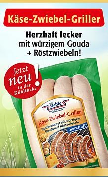 Käse-Zwiebel-Griller
