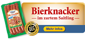 Bierknacker im zartem Saitling